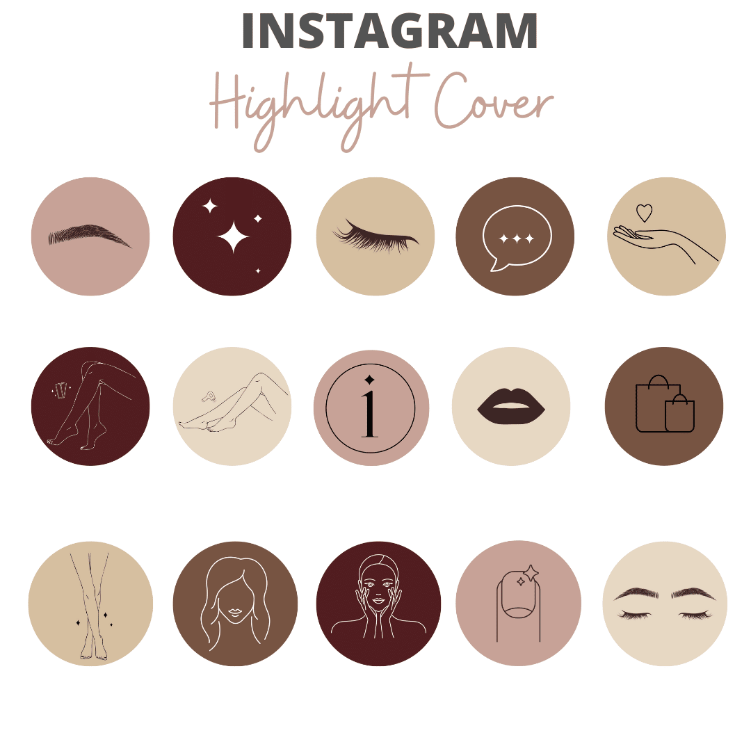 Couverture stories à la une - Highlight cover Instagram