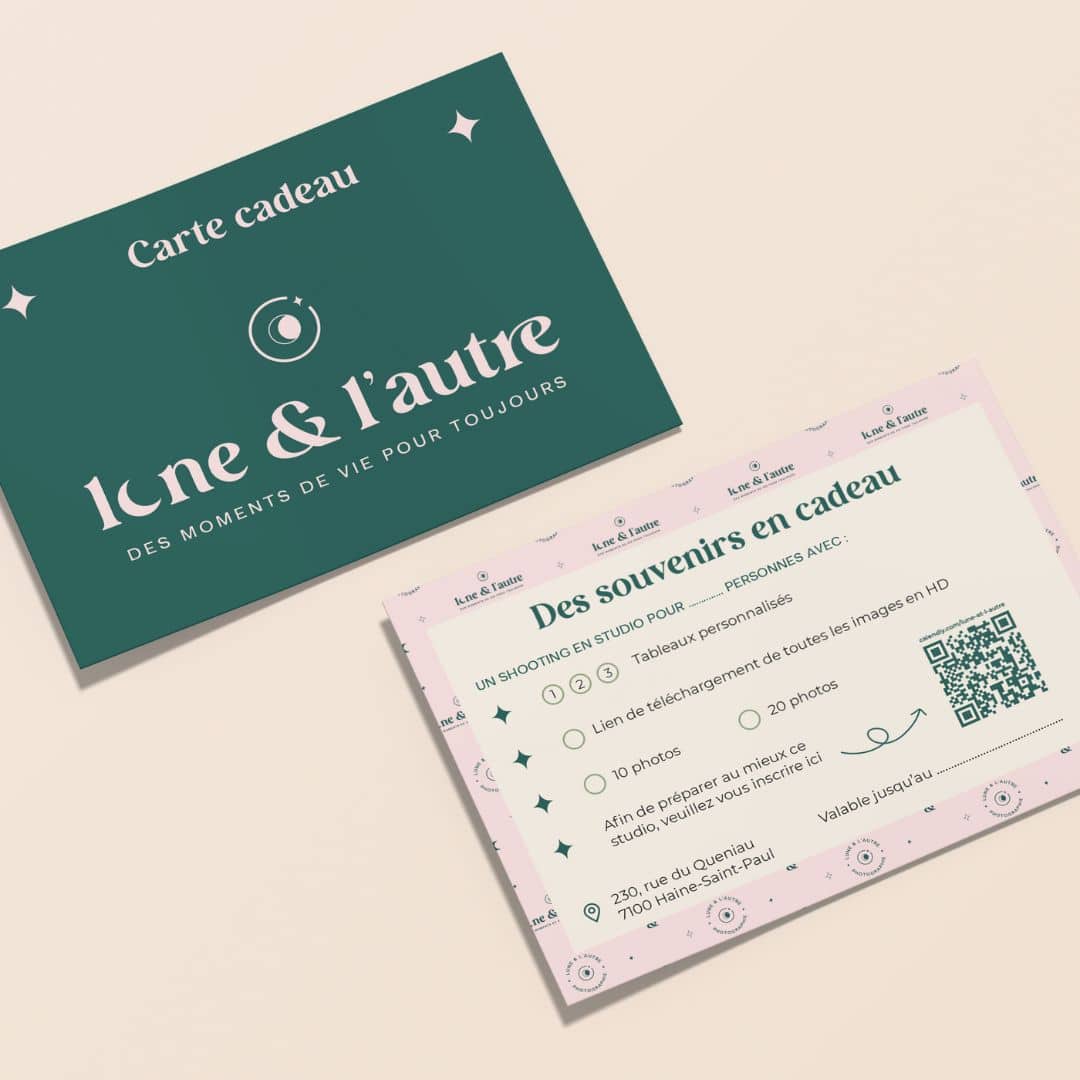 Support imprimé pour identité visuelle