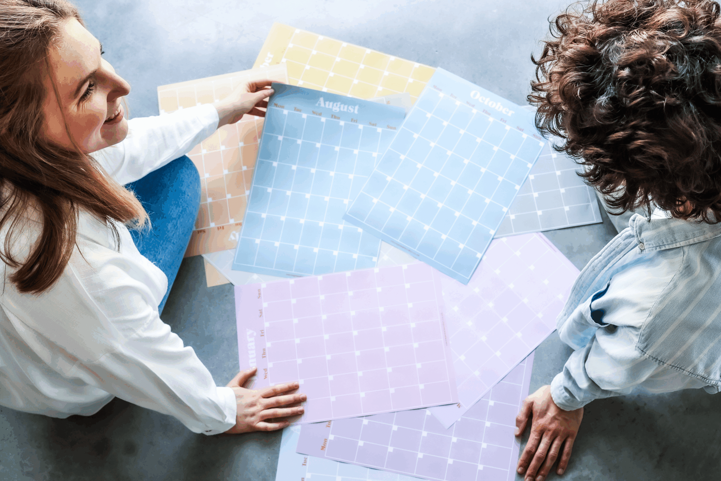 Calendrier des workshop simple creative
