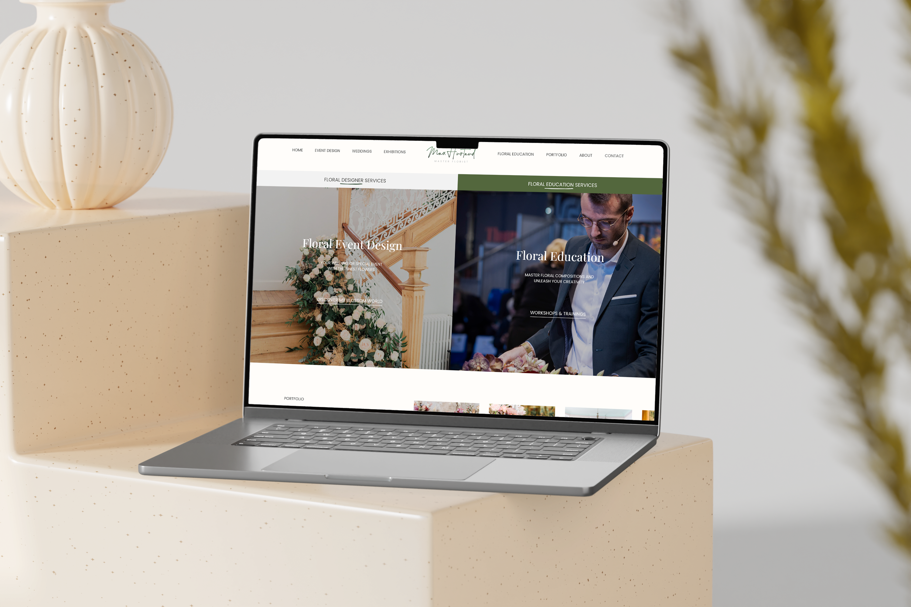 Site web refonte Max Hurtaud