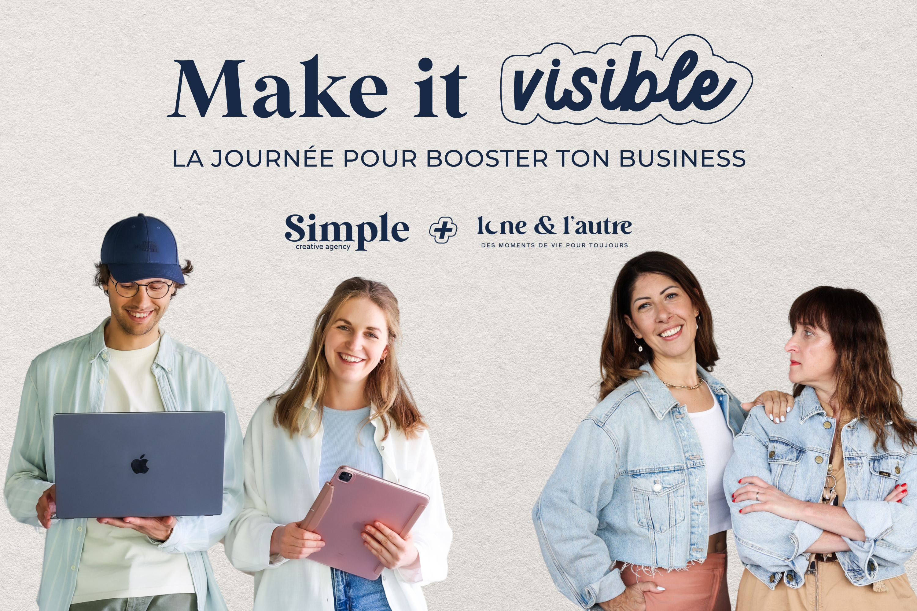 journée visibilité pour entrepreneurs belgique avec shooting photo pro